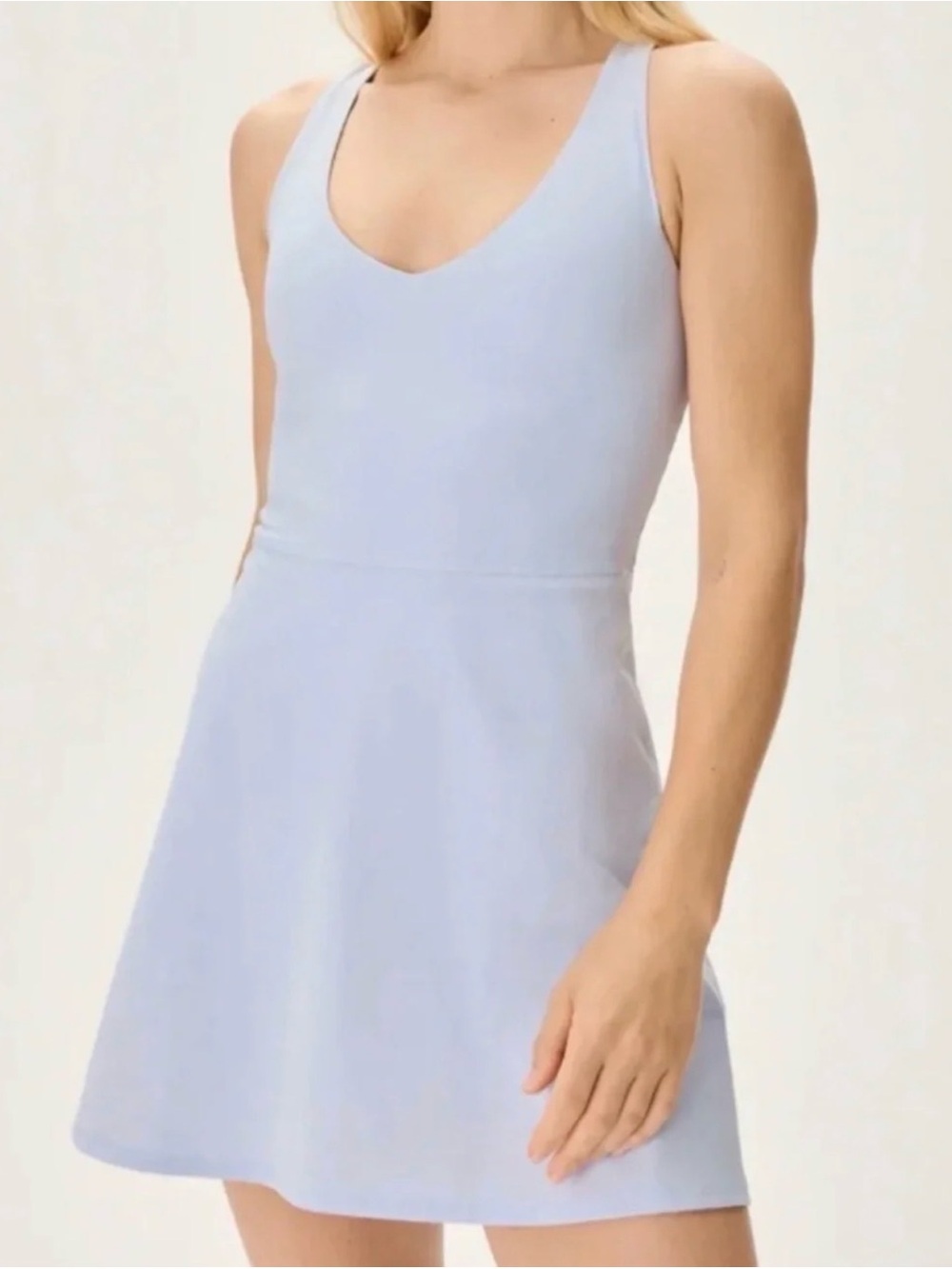Outdoor voices Volley Dress in Dusty Blue dress Size Small